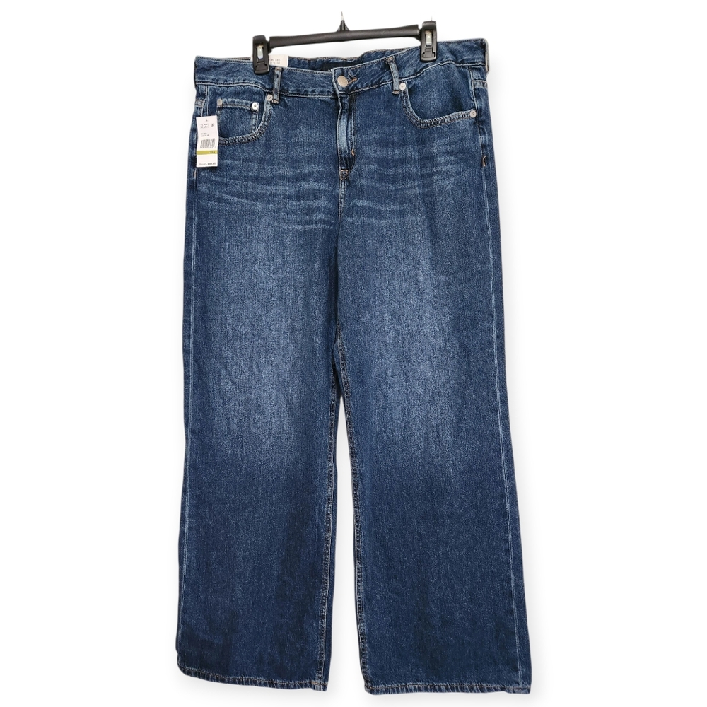 Aeropostle Baggy Wide Leg Jeans Size 14R NWT